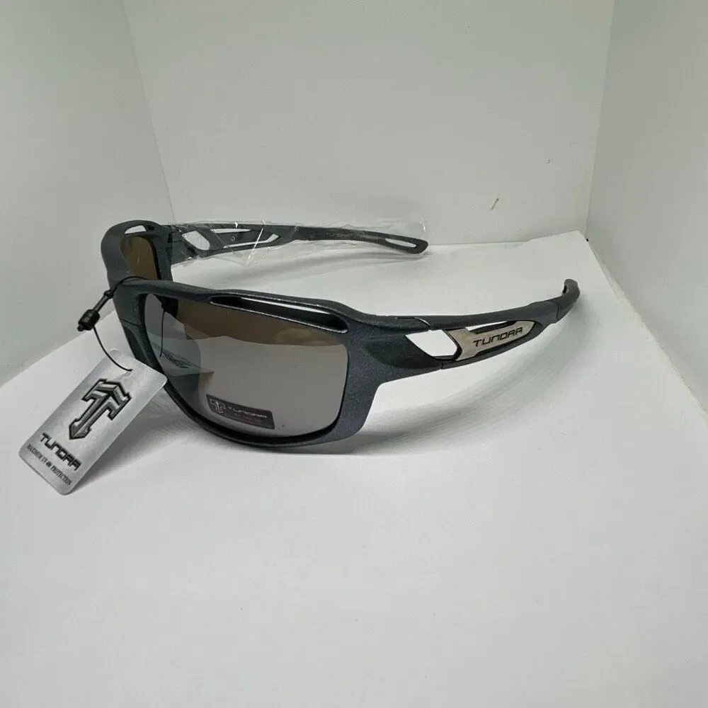 Tundra Mirrored Lens Sport Sunglasses UV400 – Wraparound – New
